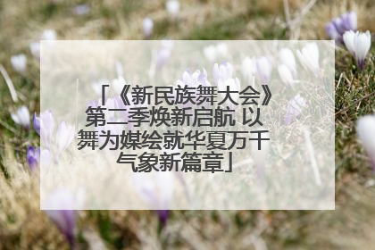 《新民族舞大会》第二季焕新启航 以舞为媒绘就华夏万千气象新篇章