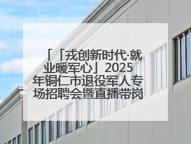 「戎创新时代·就业暖军心」2025年铜仁市退役军人专场招聘会暨直播带岗活动顺利举行