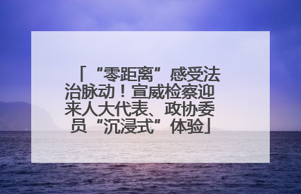 “零距离”感受法治脉动！宣威检察迎来人大代表、政协委员“沉浸式”体验