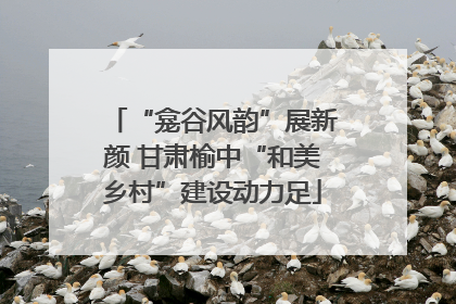 “龛谷风韵”展新颜 甘肃榆中“和美乡村”建设动力足
