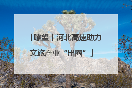 瞭望丨河北高速助力文旅产业“出圈”