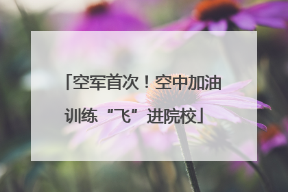 空军首次！空中加油训练“飞”进院校