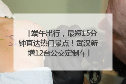 端午出行，最短15分钟直达热门景点！武汉新增12台公交定制车