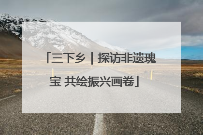 三下乡｜探访非遗瑰宝 共绘振兴画卷