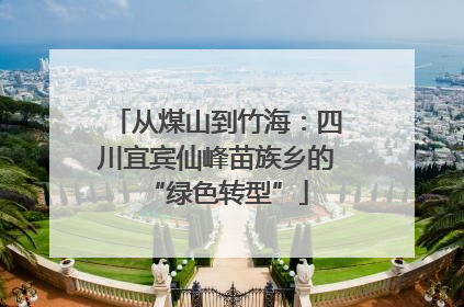 从煤山到竹海：四川宜宾仙峰苗族乡的“绿色转型”