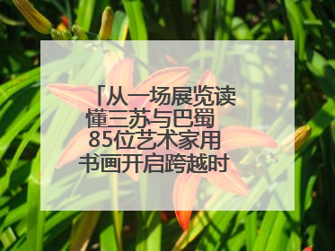 从一场展览读懂三苏与巴蜀 85位艺术家用书画开启跨越时空的文化对话