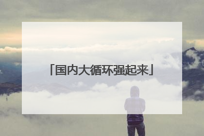 国内大循环强起来