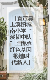 宜章县玉溪镇城南小学“溪韧中队”：传承红色基因 锻造时代新人