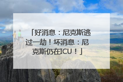 好消息：尼克斯逃过一劫！坏消息：尼克斯仍在ICU！