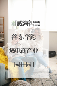 威海智慧谷·东华跨境电商产业园开园