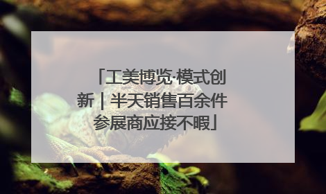 工美博览·模式创新｜半天销售百余件 参展商应接不暇