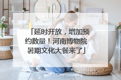 延时开放，增加预约数量！河南博物院暑期文化大餐来了