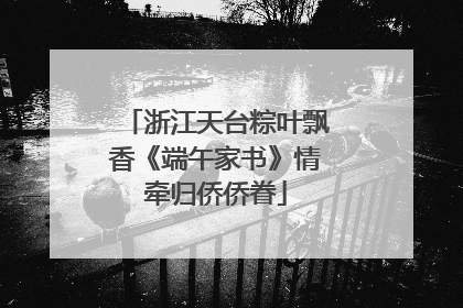 浙江天台粽叶飘香《端午家书》情牵归侨侨眷