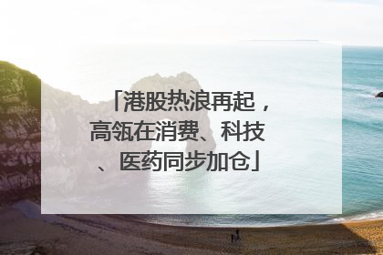 港股热浪再起，高瓴在消费、科技、医药同步加仓
