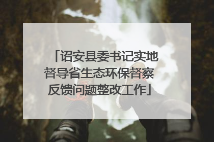 诏安县委书记实地督导省生态环保督察反馈问题整改工作