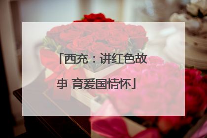 西充：讲红色故事 育爱国情怀