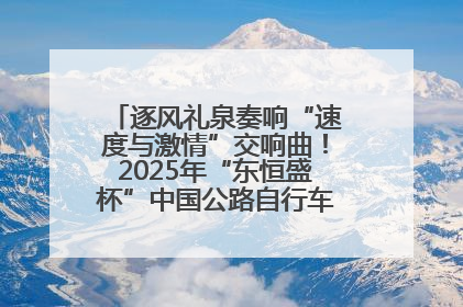 逐风礼泉奏响“速度与激情”交响曲！2025年“东恒盛杯”中国公路自行车联赛第五站（陕西·礼泉站）正式开赛