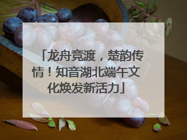 龙舟竞渡，楚韵传情！知音湖北端午文化焕发新活力