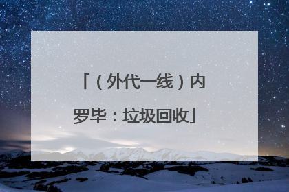 （外代一线）内罗毕：垃圾回收