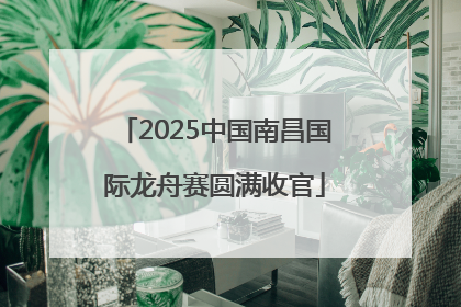 2025中国南昌国际龙舟赛圆满收官