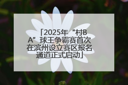 2025年“村BA”球王争霸赛首次在滨州设立赛区报名通道正式启动