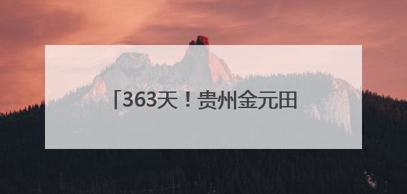 363天！贵州金元田林风电全容量并网发电